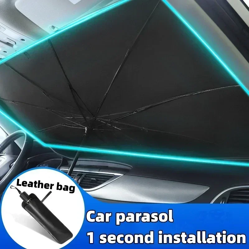 Car Sunshade Windshield Umbrella Foldable - Car Umbrella Sunshade Windshield Front Cover