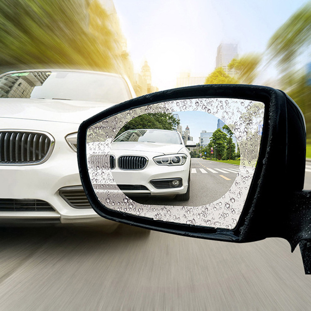 1Pair Rainproof Mirror Waterpr - Anti Glare Car Rearview Mirror Film ulasan dan harga