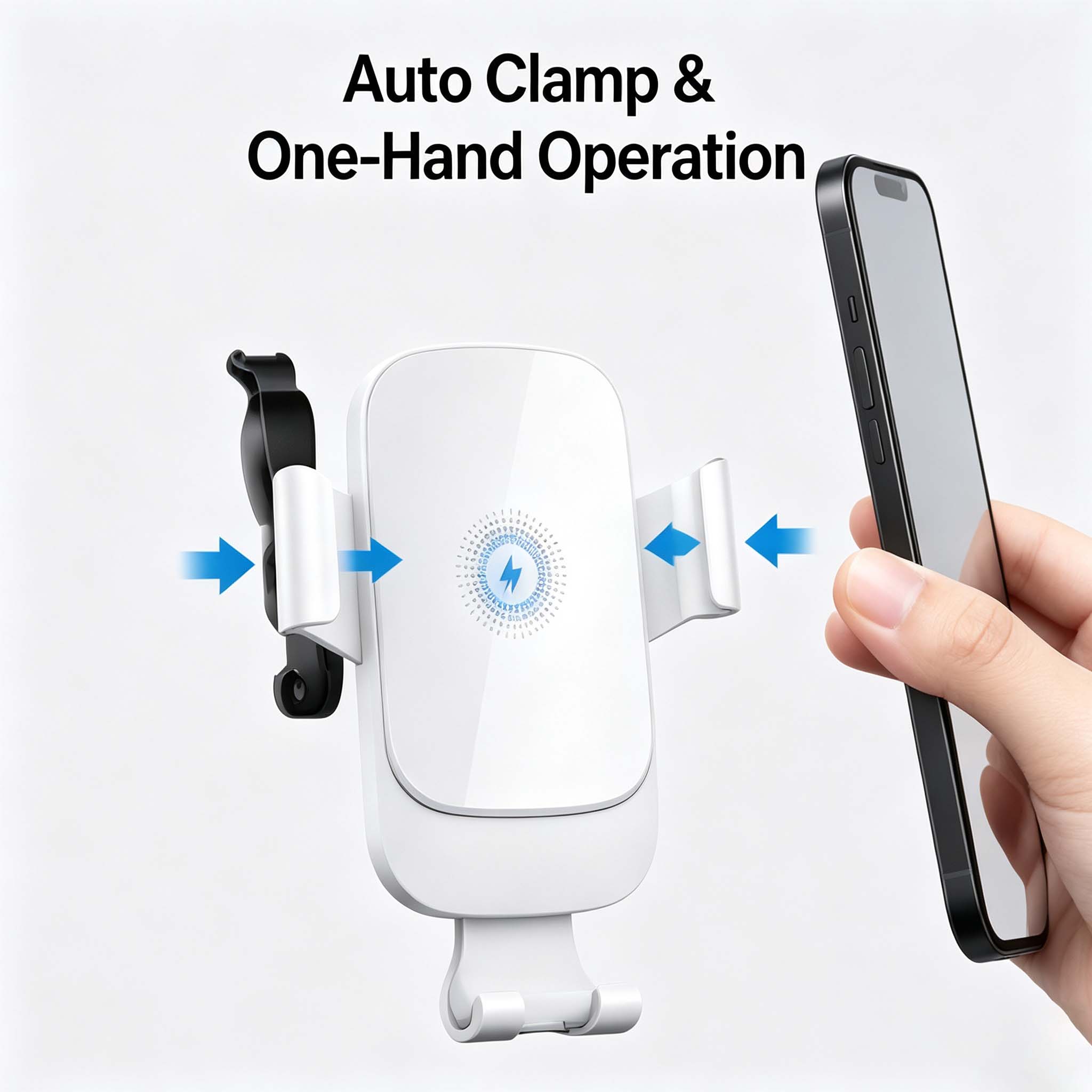 Wireless Car Charger 15W Fast  - Magnetic Phone Holder For Car Vent ulasan dan harga