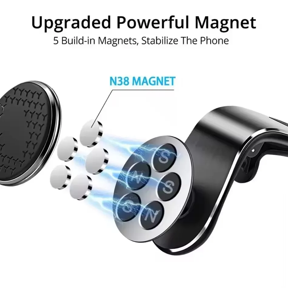 Magnetic Car Phone Holder Stan - Magnetic Phone Holder For Car Vent ulasan dan harga