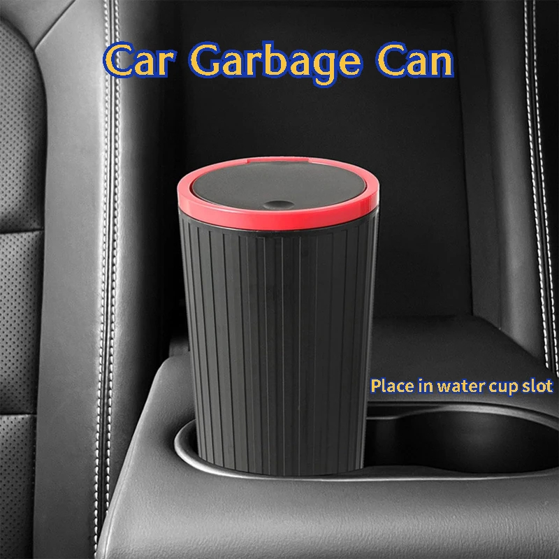 Car Trash Can Press Switch Typ - Waterproof Car Trash Can With Lid ulasan dan harga