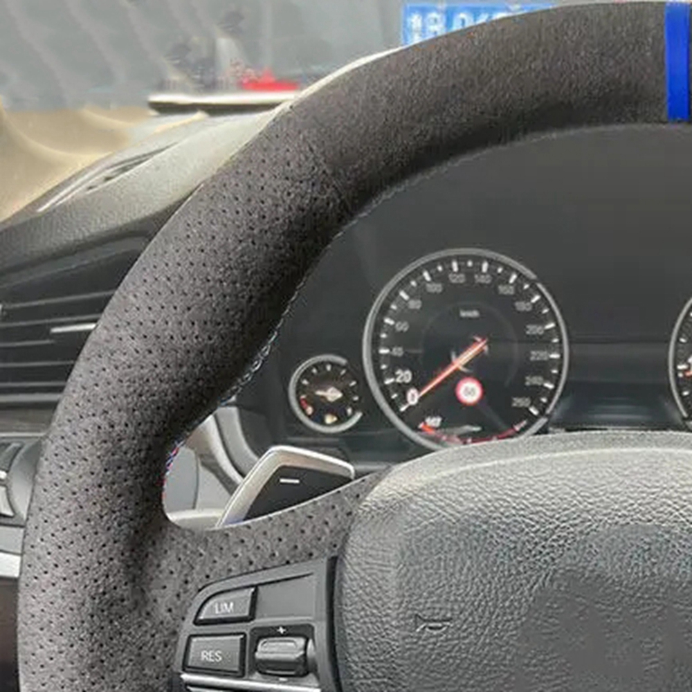 Customized Anti-Slip Suede Gen - Car Steering Wheel Cover Anti Slip Breathable ulasan dan harga