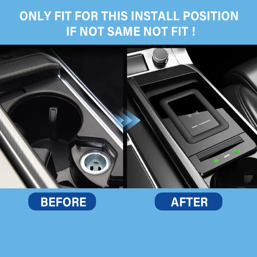 Moreway Phone Holder Mount Fas - Wireless Car Charger Mount Fast Charging ulasan dan harga