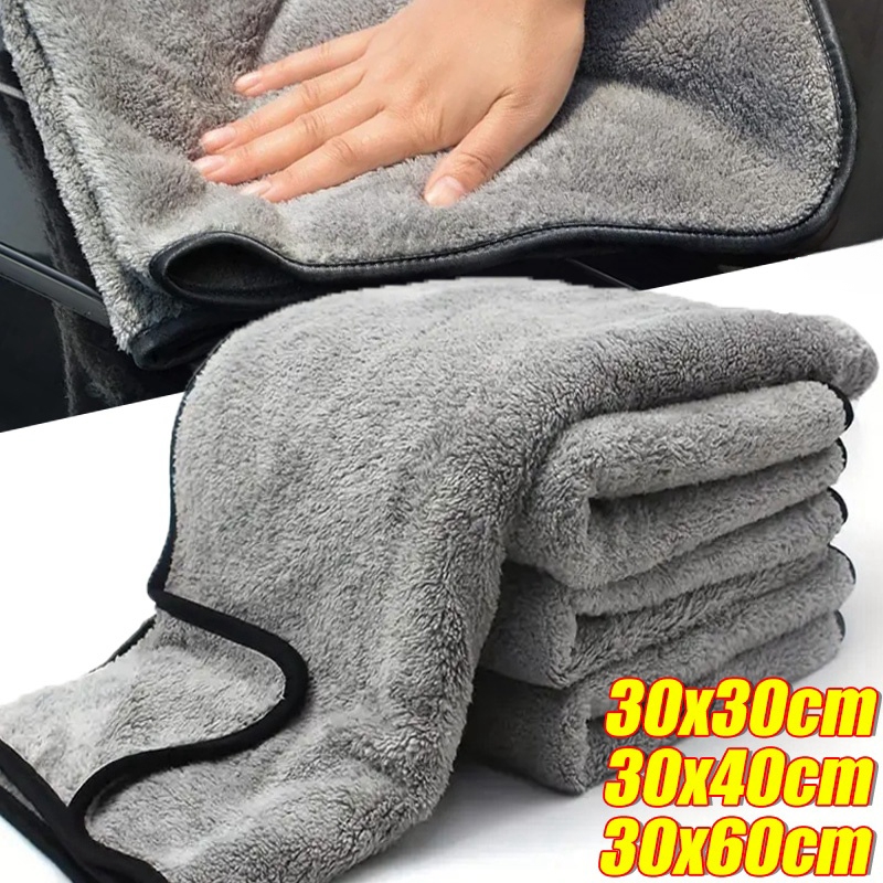 Car Microfiber Towel Cleaning  - Microfiber Car Drying Towel Super Absorbent ulasan dan harga